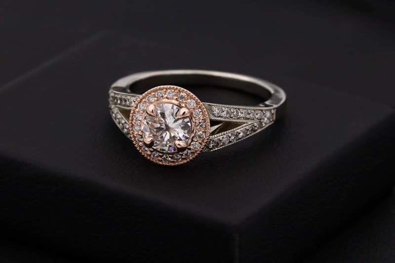 Solitaire Diamond Gold Ring